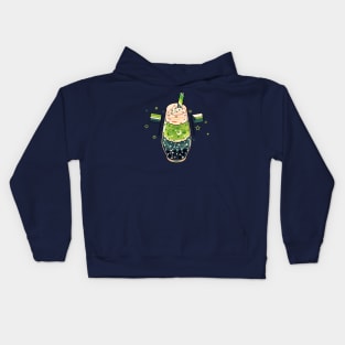 Aromantic Drink Kids Hoodie